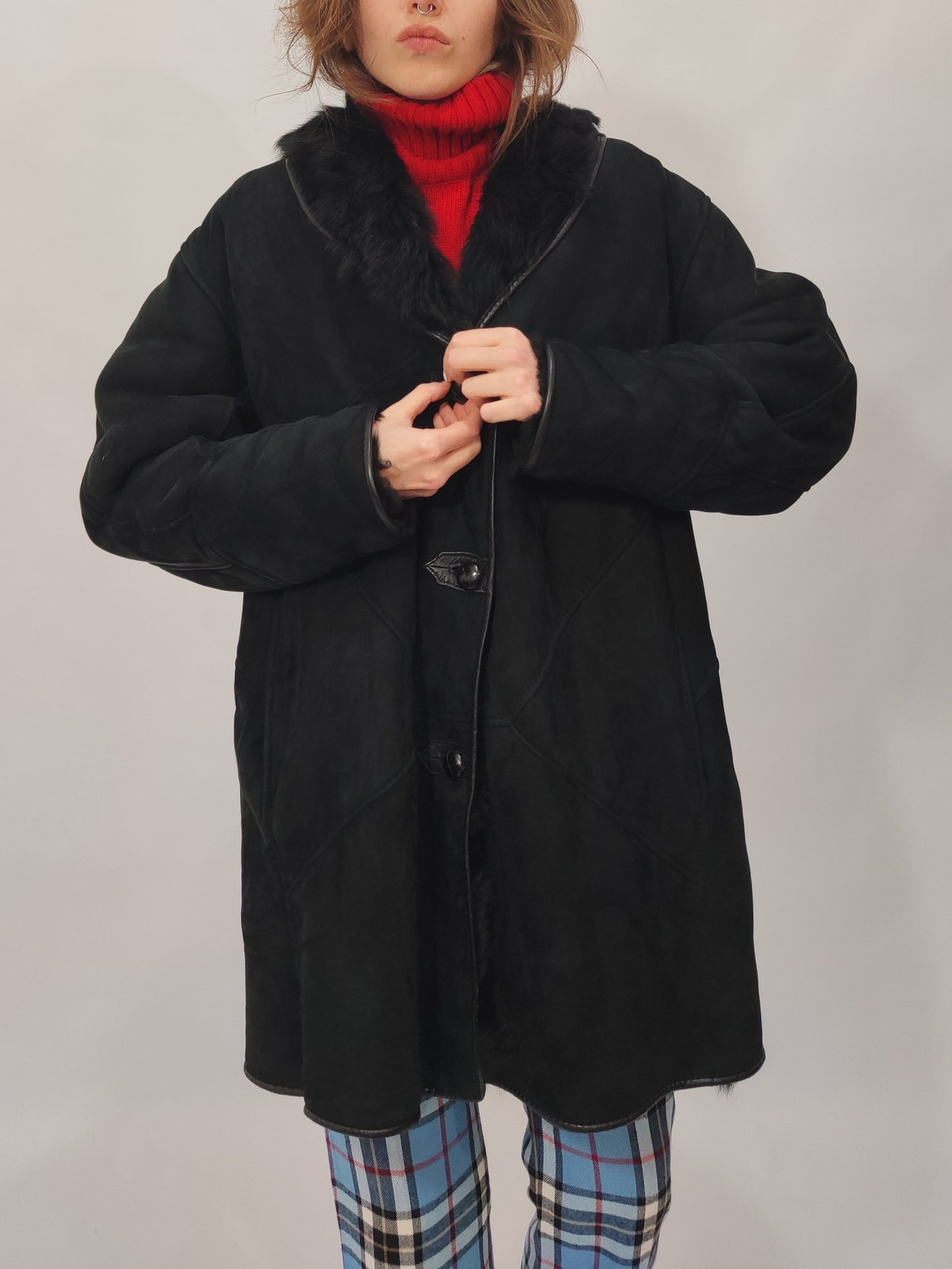 '80s Shearling Coat