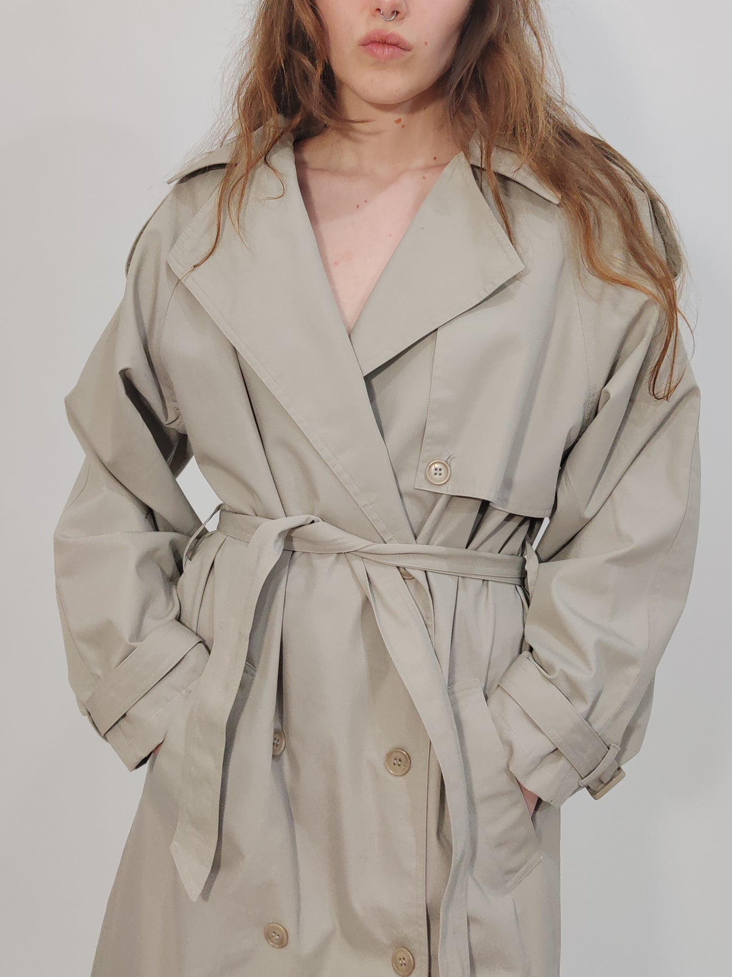 '80s Vintage Trench