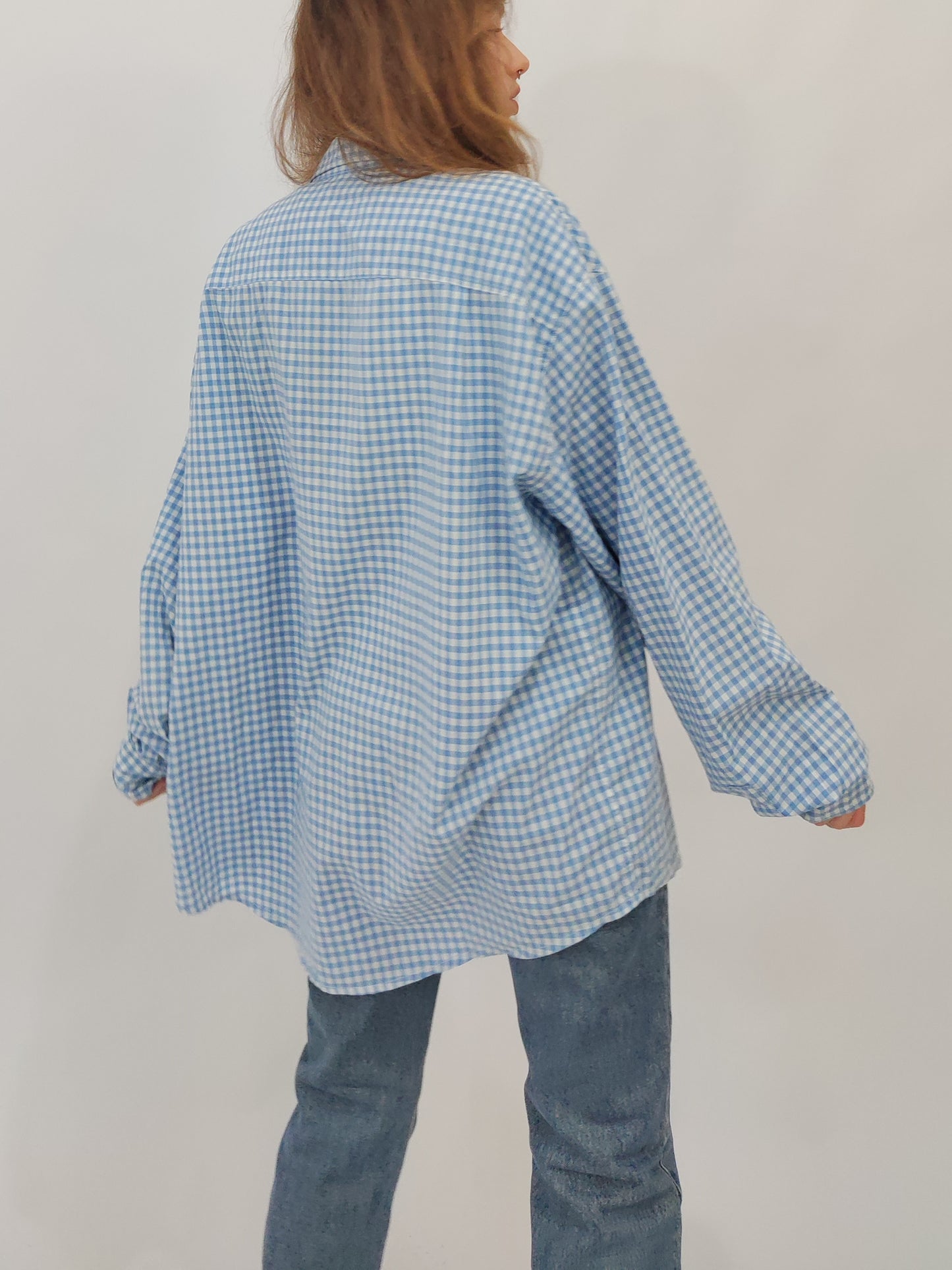 Vintage Gingham Shirt - Men's