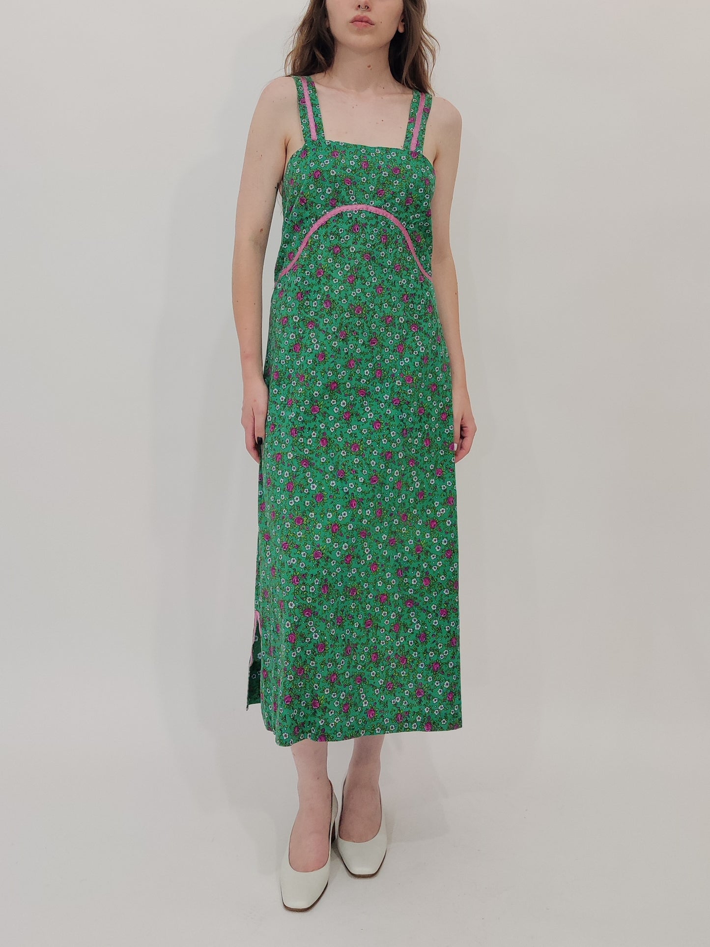 Late ‘60s Floral Vintage Dress