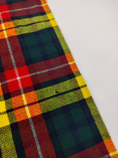 Vintage Tartan Kilt + Scarf