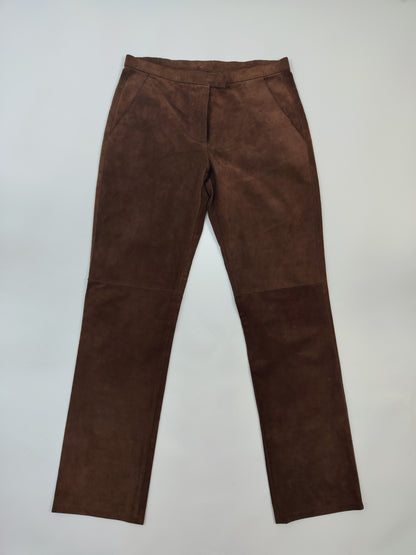 Gianfranco Ferrè Suede Trousers