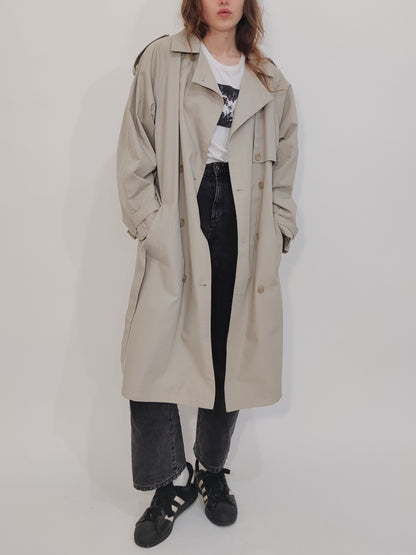 '80s Vintage Trench