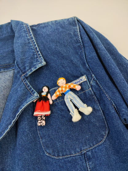 Vintage Denim Blazer