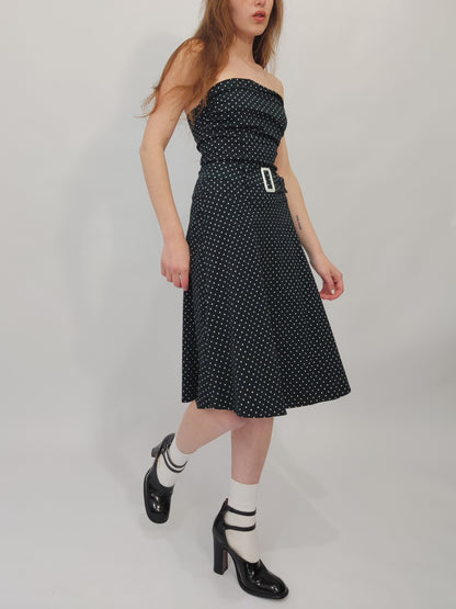 '90s Polka Dot Dress