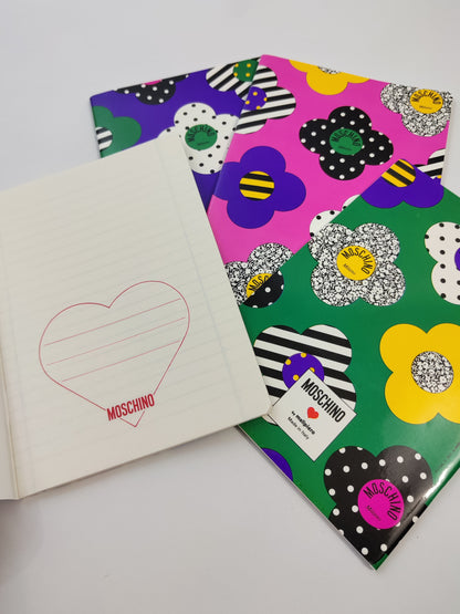 Moschino Vintage Deadstock A5 Notebooks