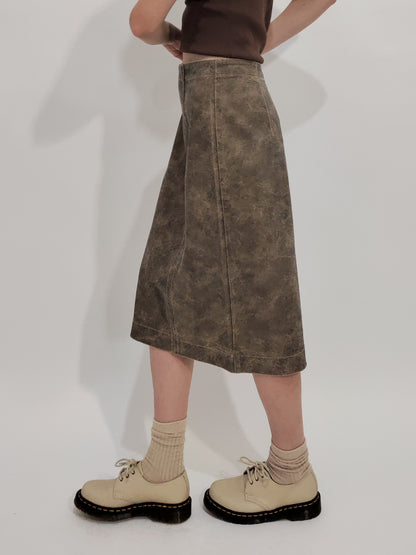 Giò Anna Made in Italy Cotton Skirt - M