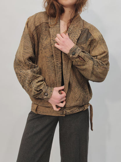 Made in Australia '90s Leather Jacket