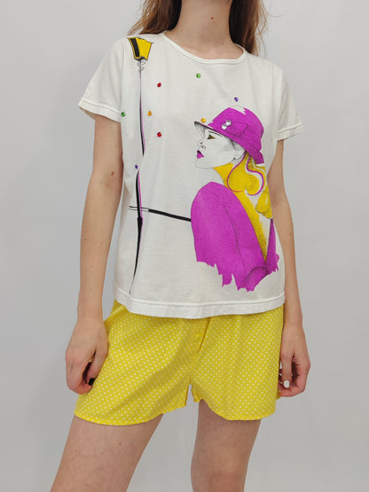 '80s Vintage Print Tee