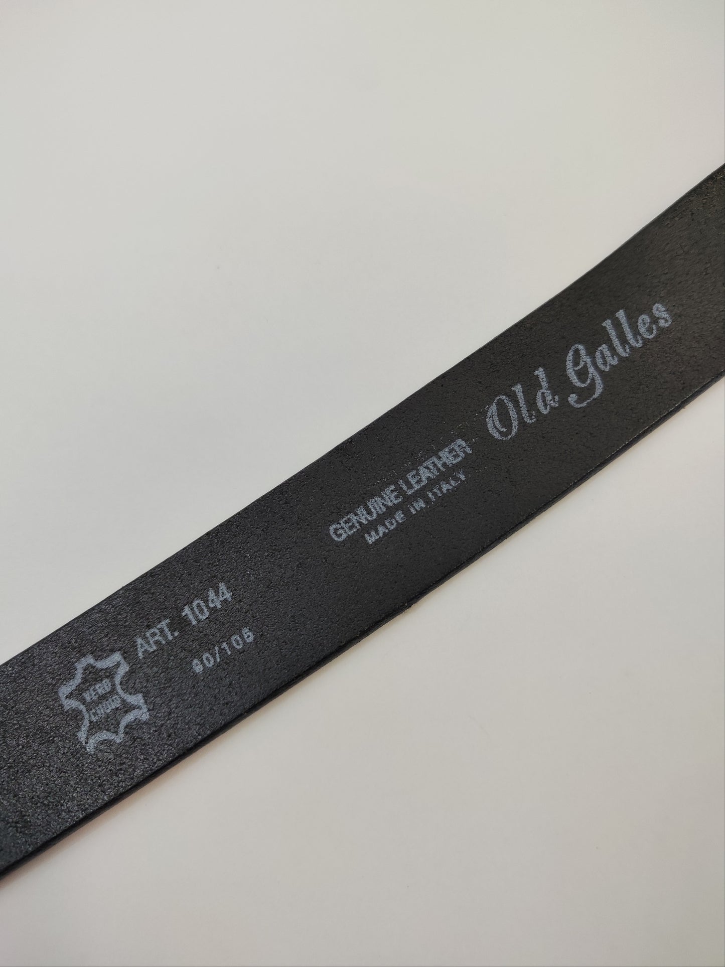 Red Leather Western Belt - Small Defect