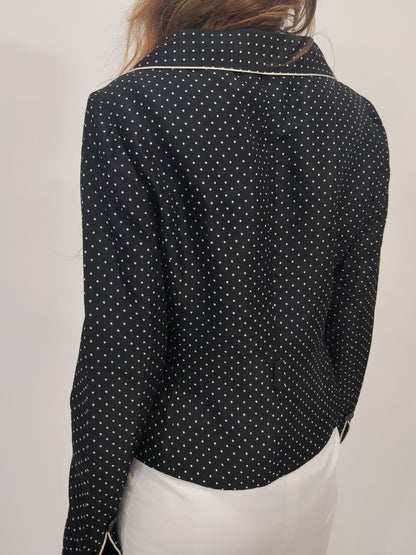 ICE B By Iceberg Polka Dot Blazer