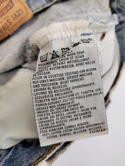 Levi's Orange Tab Denim Skirt