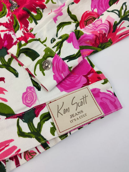 Ken Scott Floral Denim Jacket