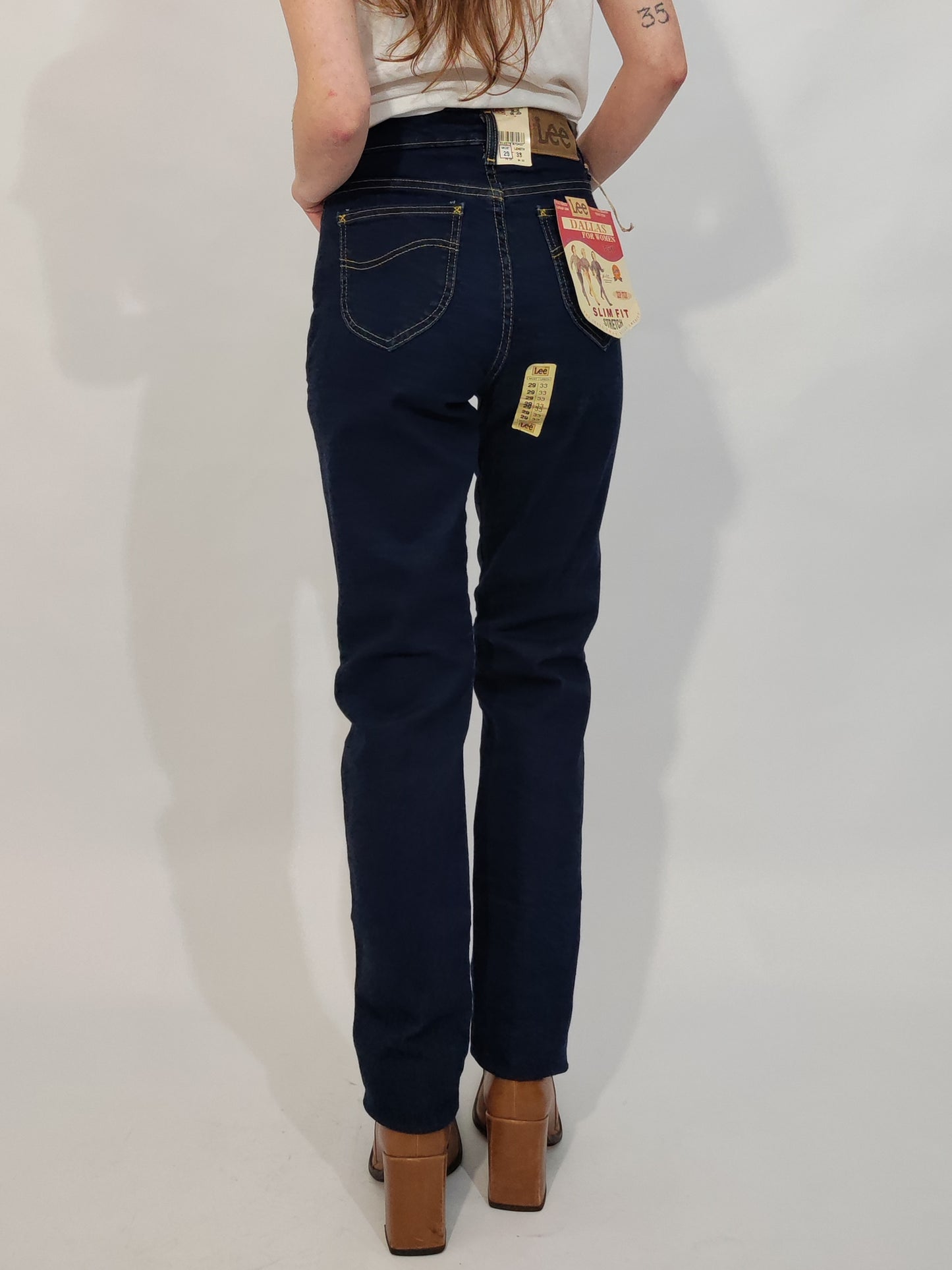 Lee Dallas Deadstock Jeans - Dark Wash - Size 29-33