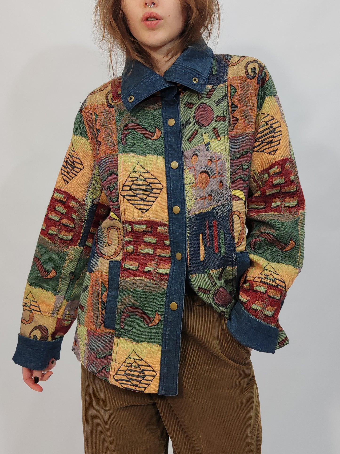 Kriss Sweden Patchwork Jacket