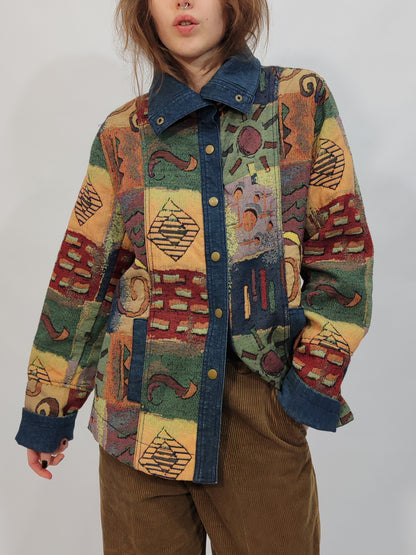 Kriss Sweden Patchwork Jacket