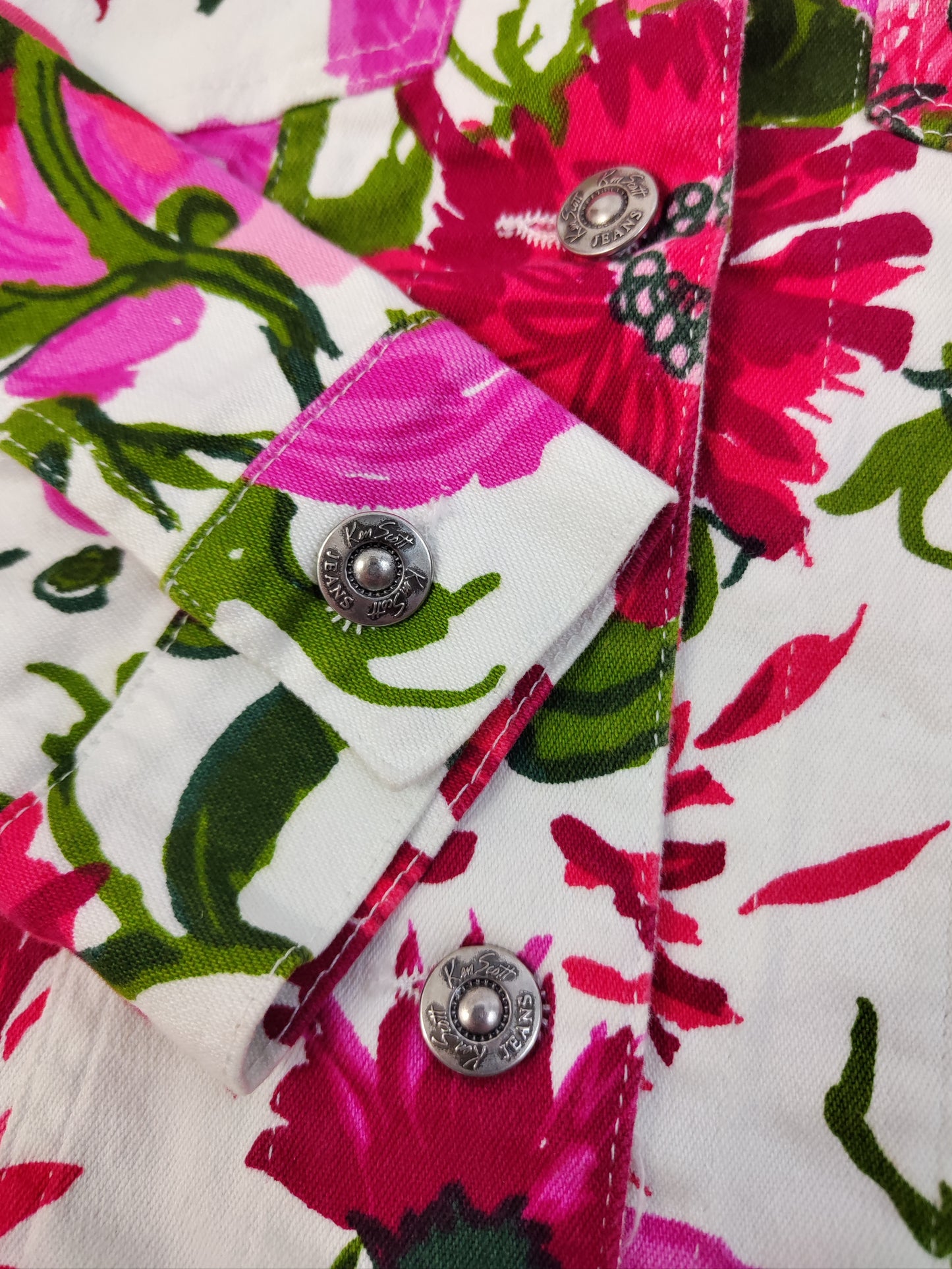 Ken Scott Floral Denim Jacket