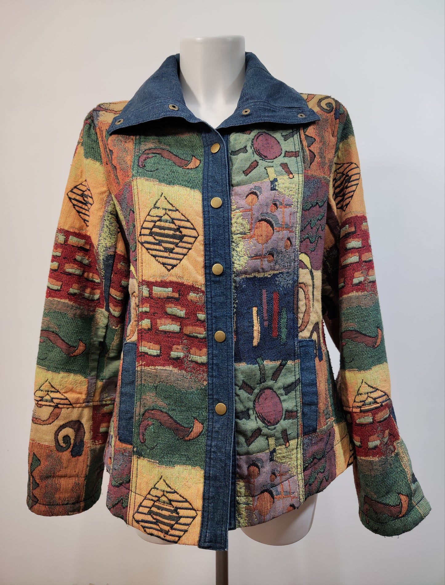 Kriss Sweden Patchwork Jacket