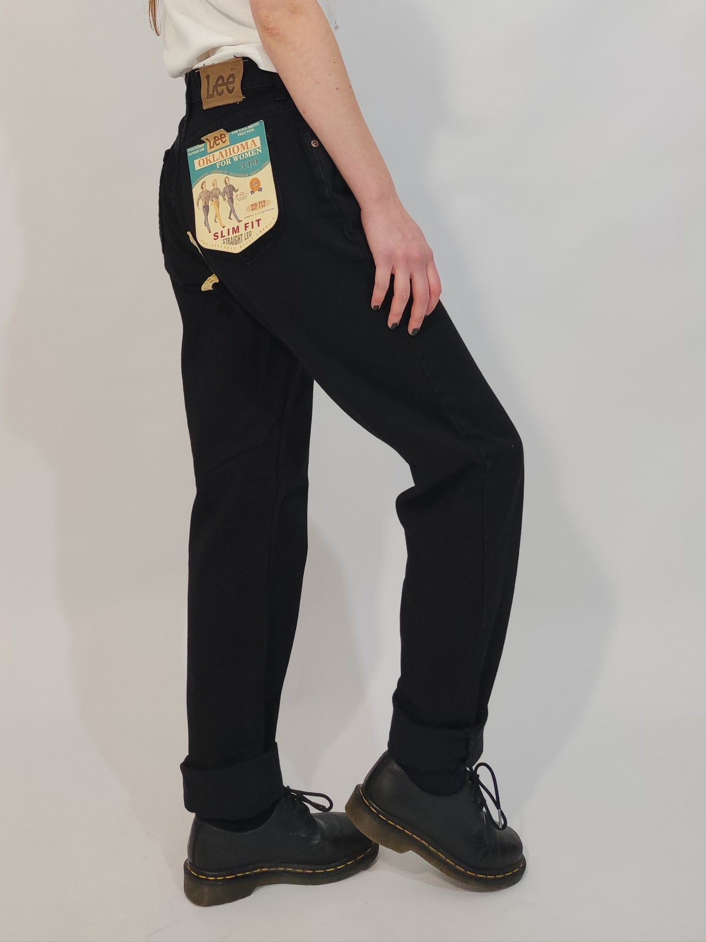 Lee Oklahoma Deadstock Jeans - Black - Size 31-33