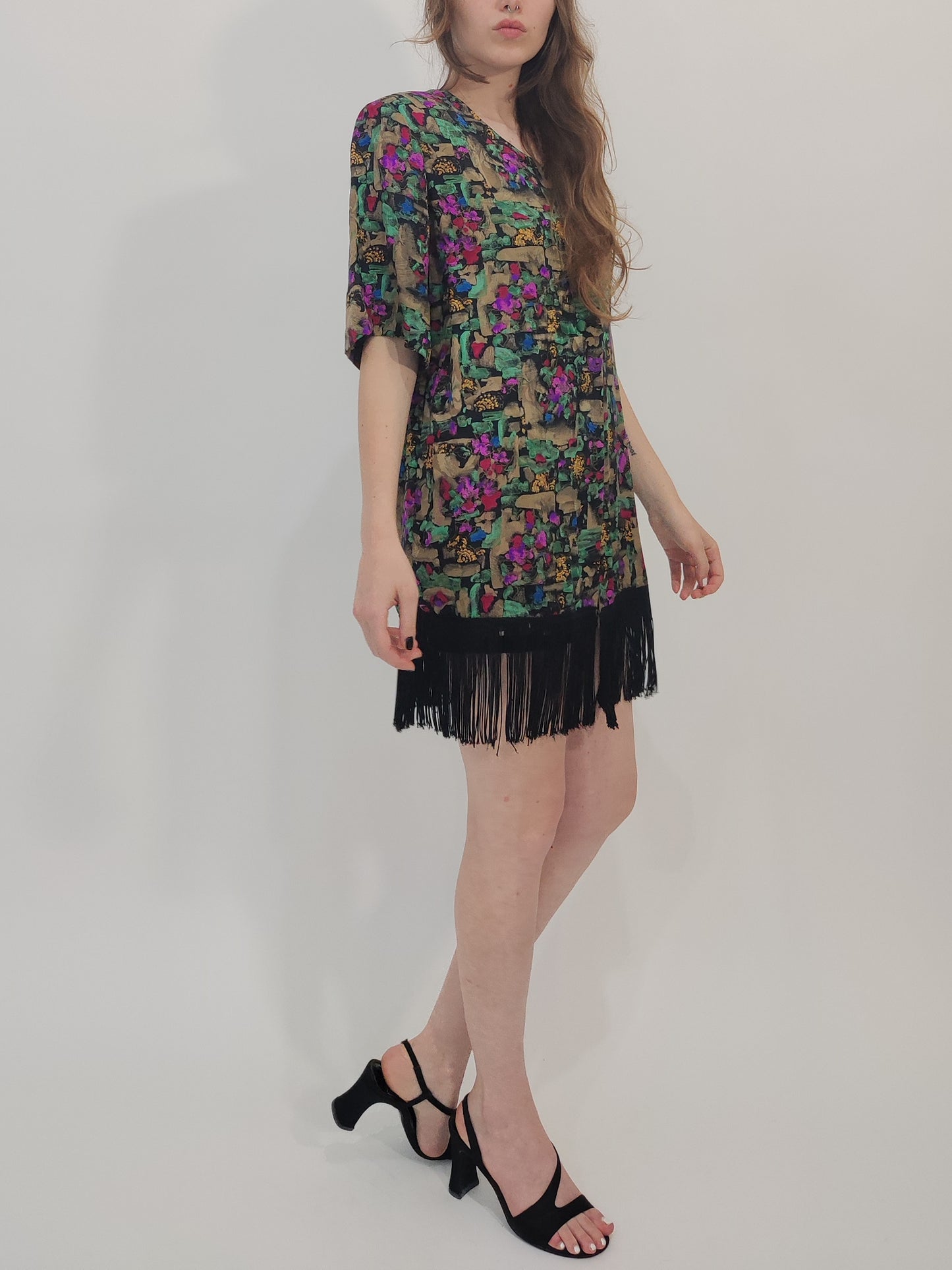 '80s Fringed Blouse