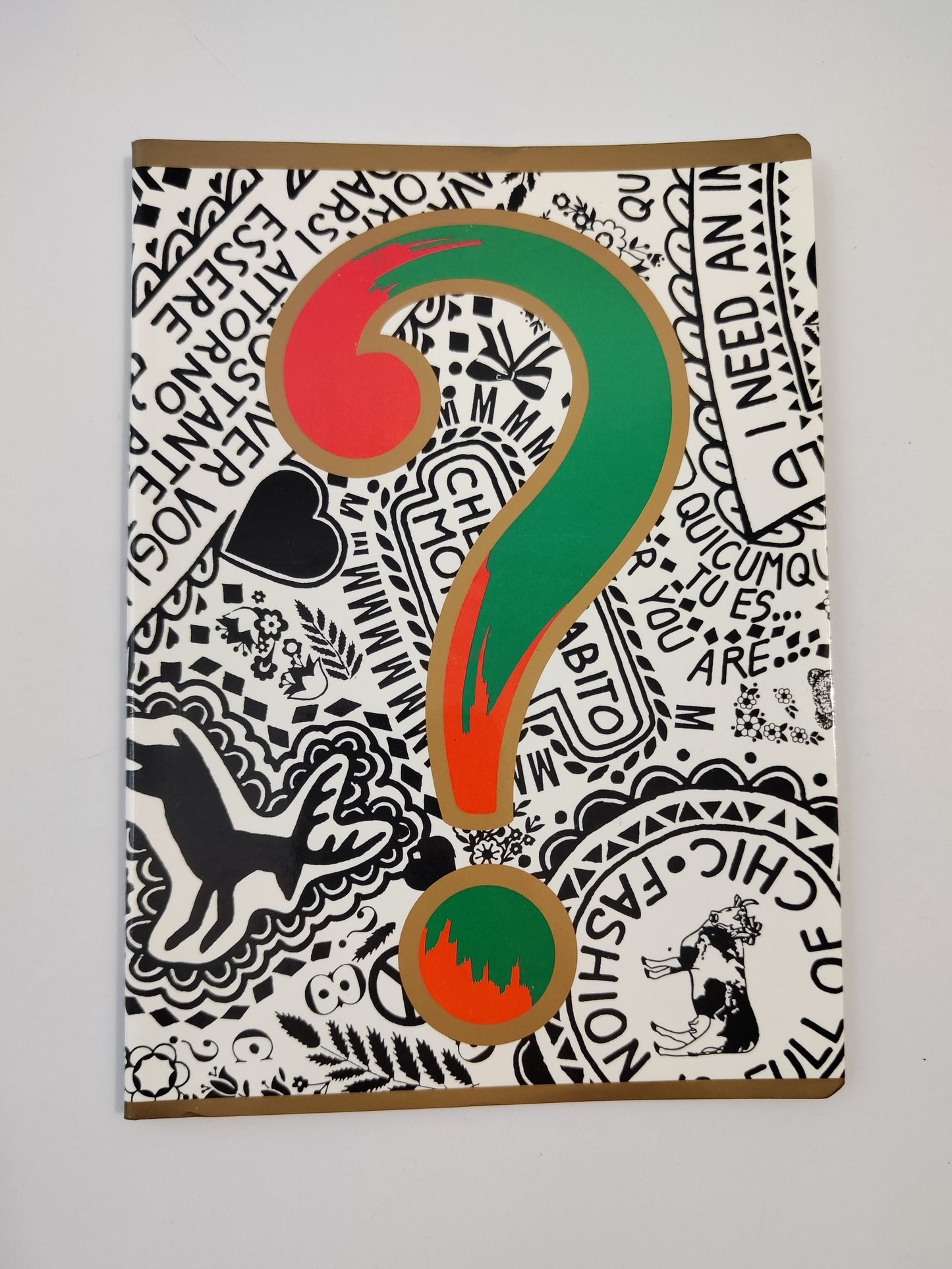 Moschino Vintage Deadstock A5 Notebooks