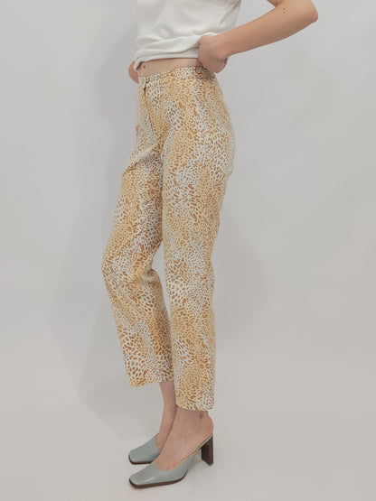 Marella Leopard Print Trousers