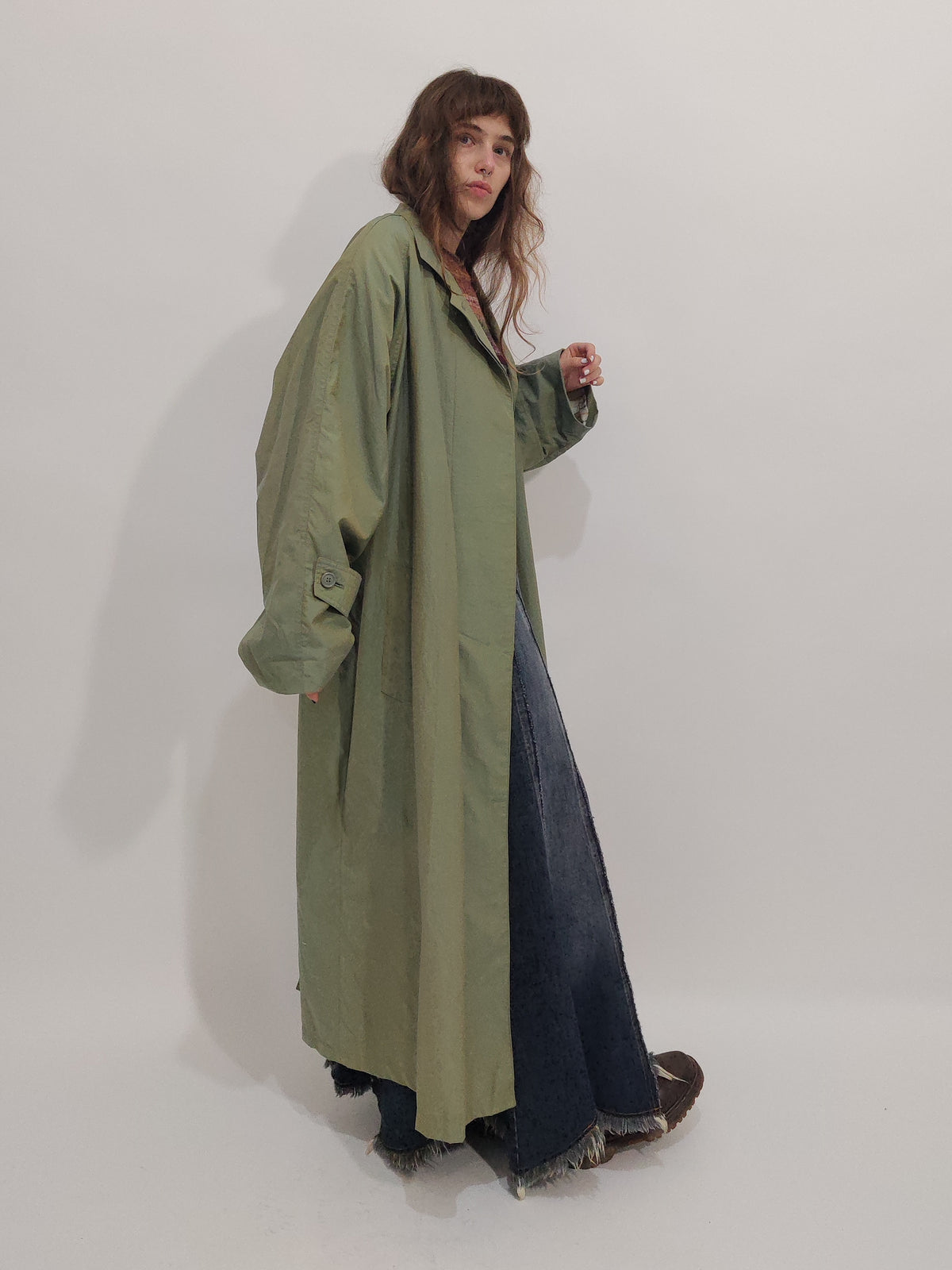 Late '80s Oversized Vintage Dustcoat