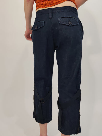 Y2K Capri Denim Pants