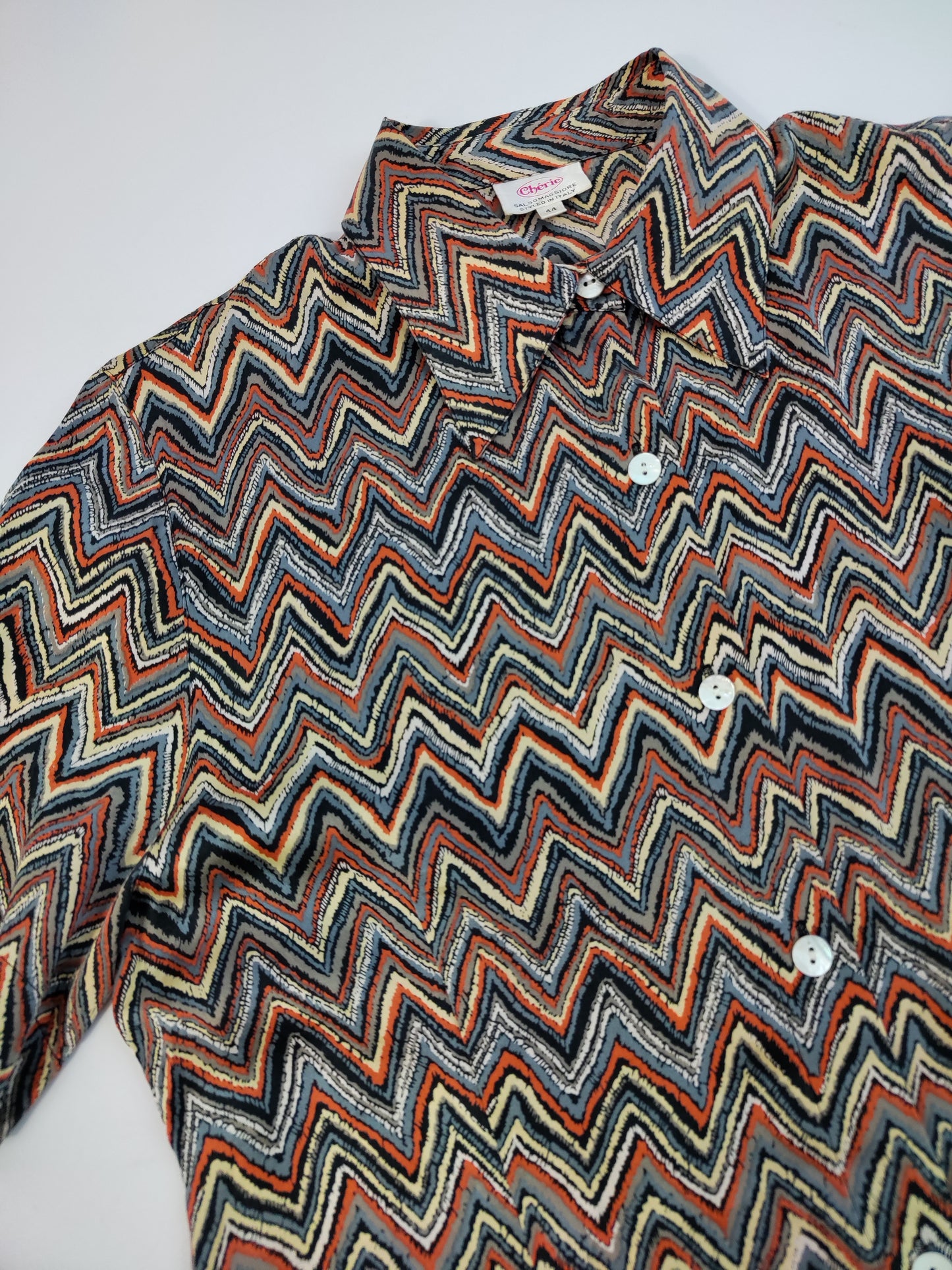 100% Pure Silk Vintage Shirt