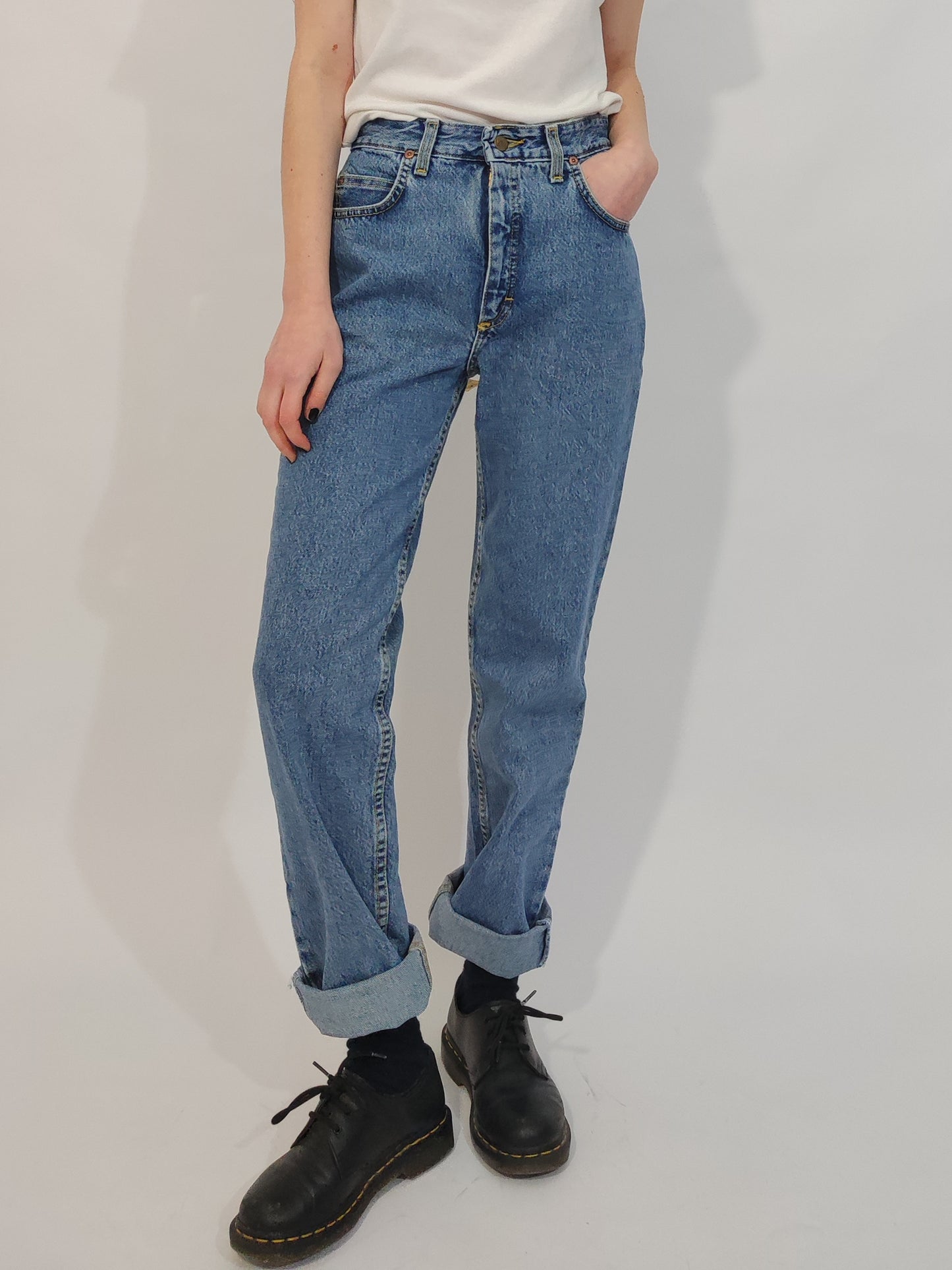 Lee Oklahoma Deadstock Jeans - Mid Wash - Size 30-31