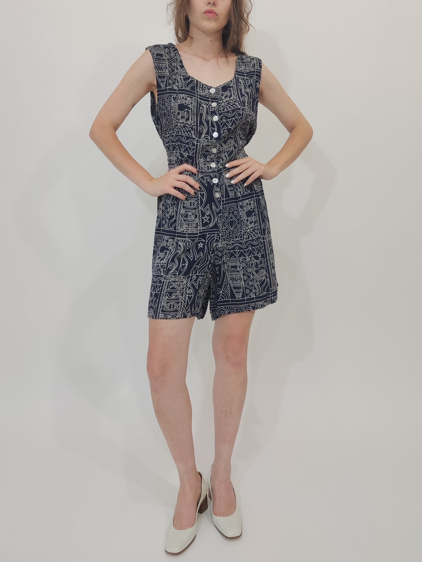 ‘80s Vintage Jumpsuit - M