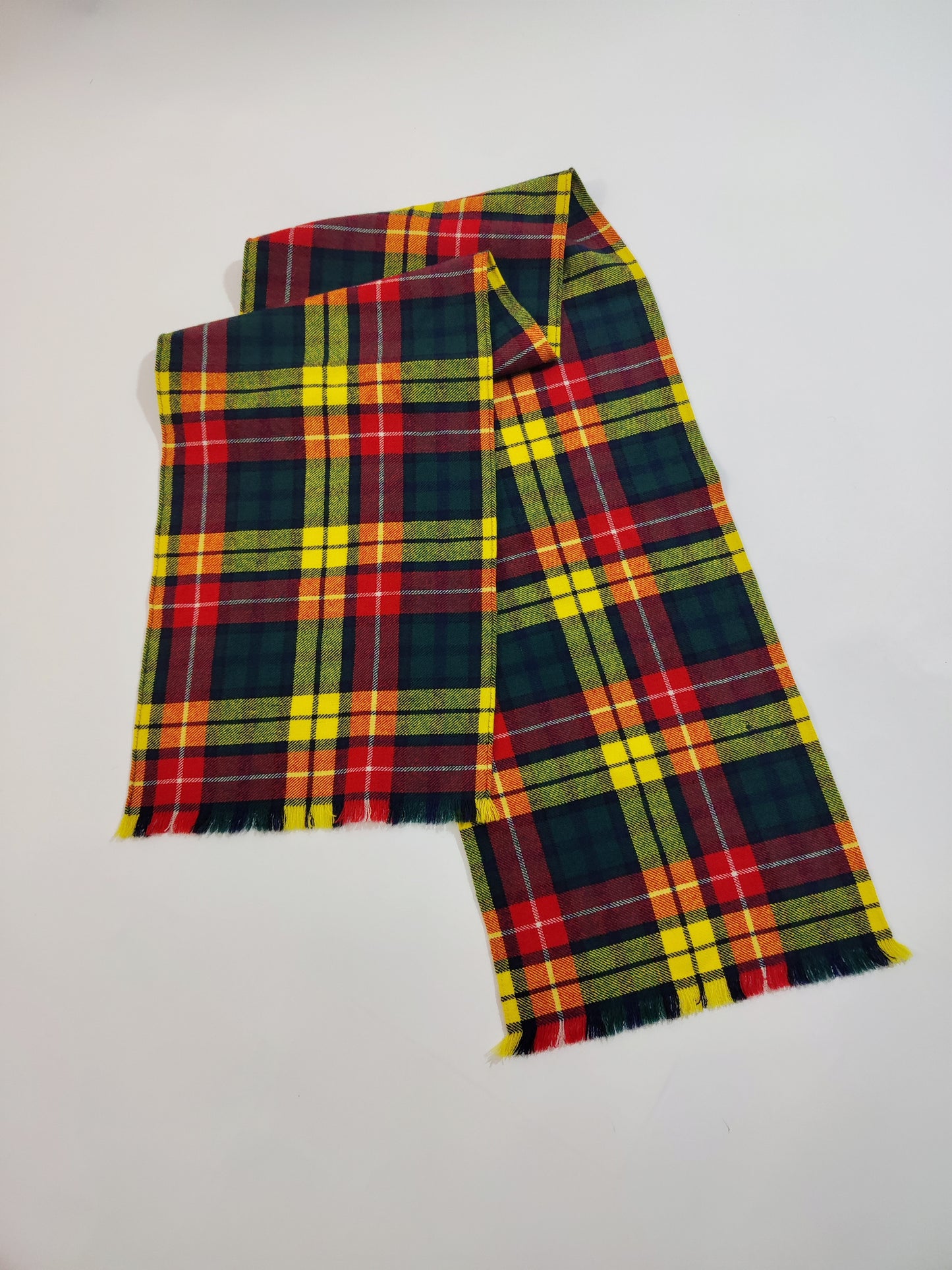 Vintage Tartan Kilt + Scarf