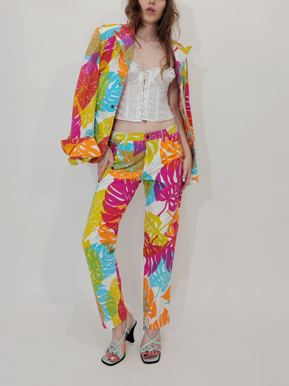 Laura Biagiotti '90s Crazy Co-Ord. Size M