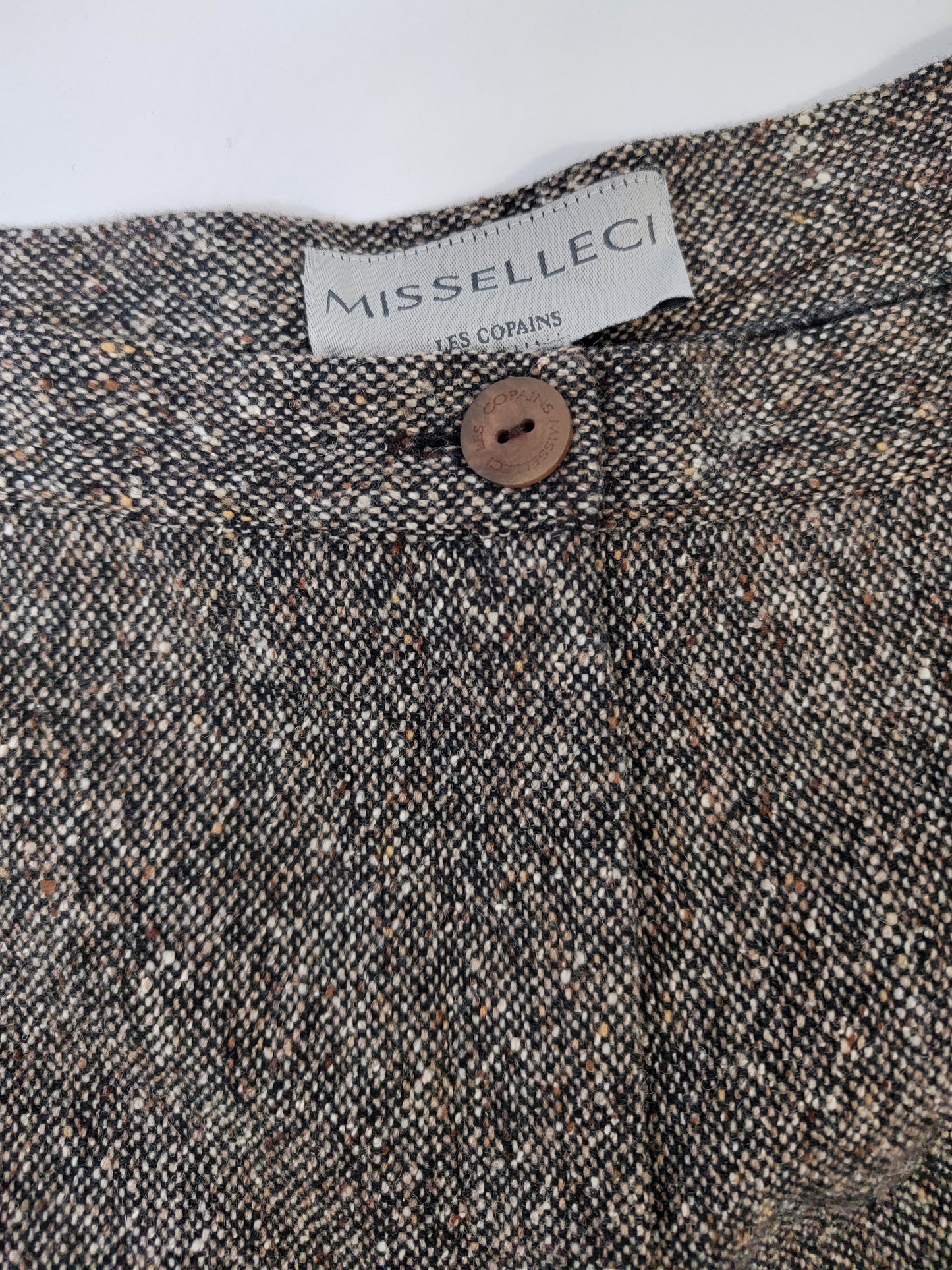 Les Copains Wide Leg Cropped Pants - Deadstock