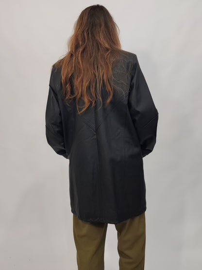 Vintage Leather Coat