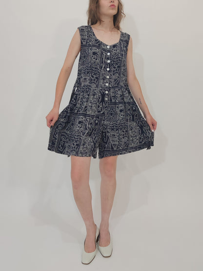 ‘80s Vintage Jumpsuit - M