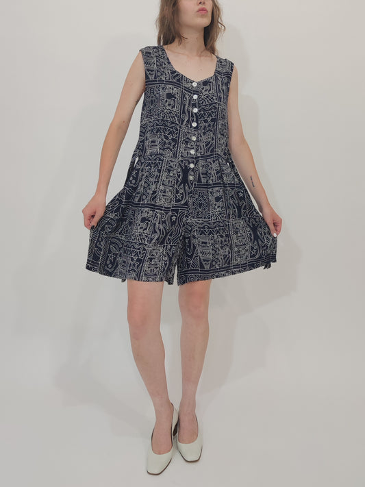 ‘80s Vintage Jumpsuit - M