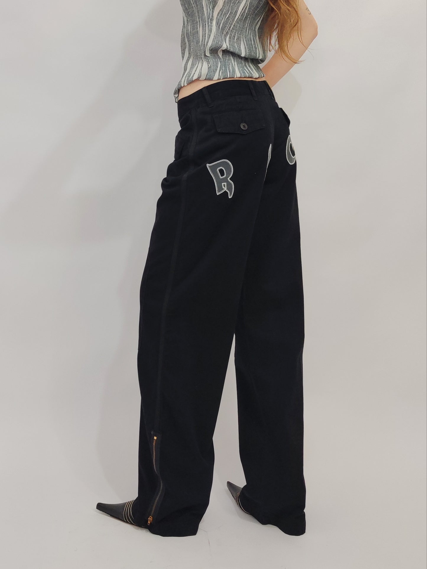 Archive - Richmond Y2K Wide-Leg Trousers
