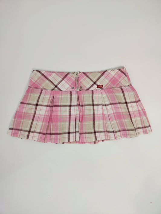 Miss Sixty Mini Linen Skirt - Size L