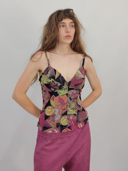 Vintage Bustier Top