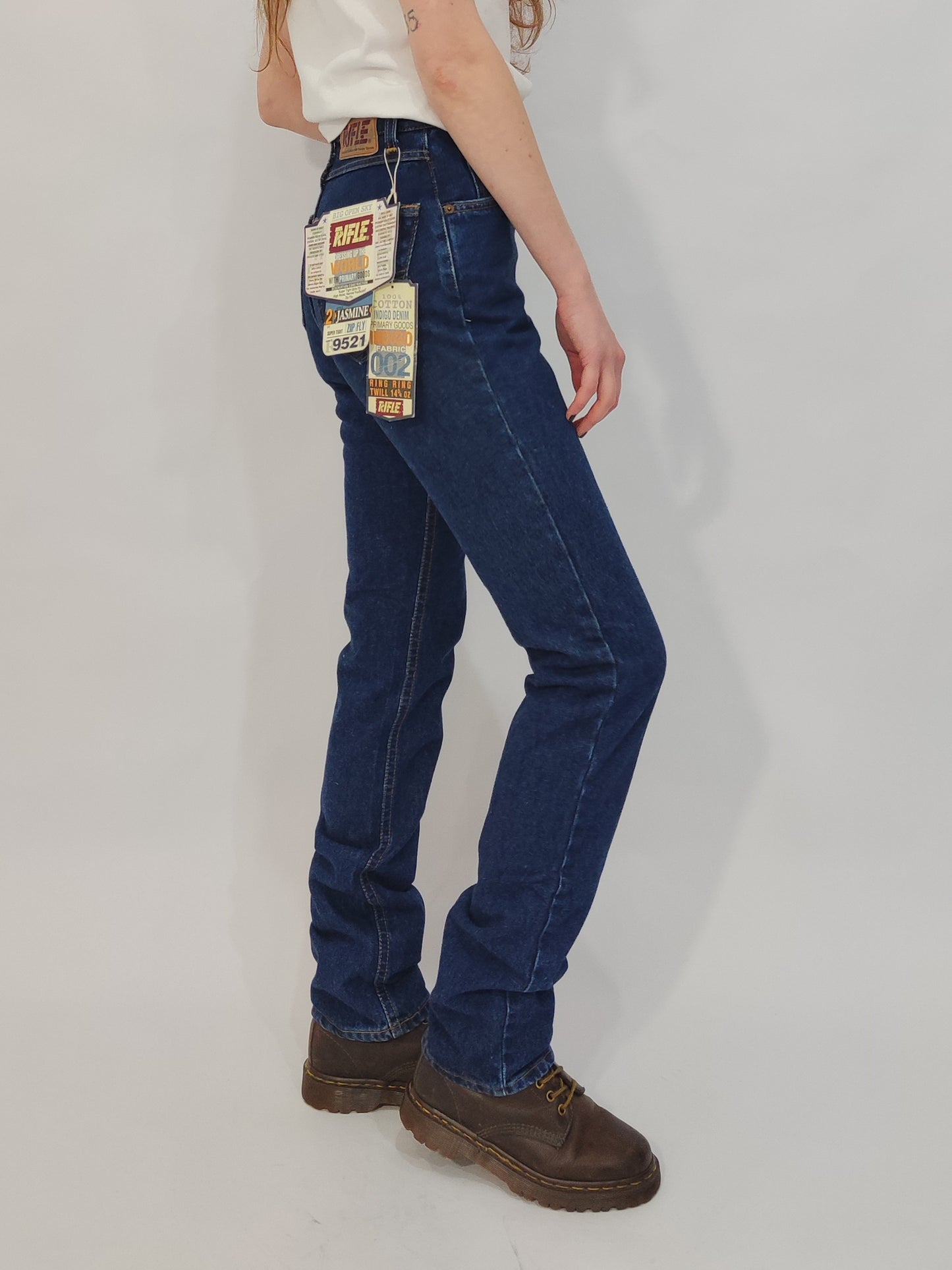 Rifle Jasmine Deadstock Jeans - Dark Wash - Size 27-32