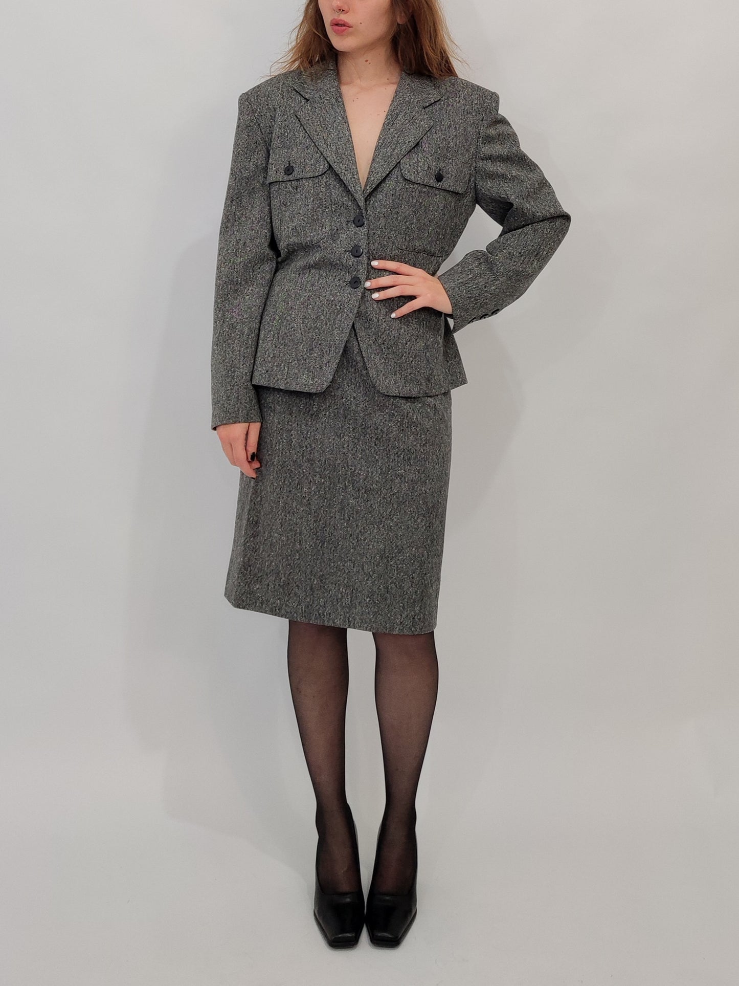 '80s Vintage Belted Co-Ord