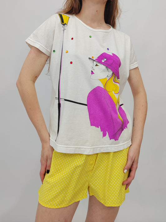 '80s Vintage Print Tee