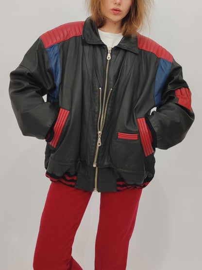 John F. Gee Vintage Leather Bomber