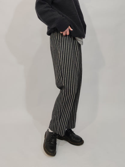 '80s Hand Crafted Wool Trousers