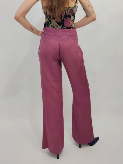 '90s Linen Trousers
