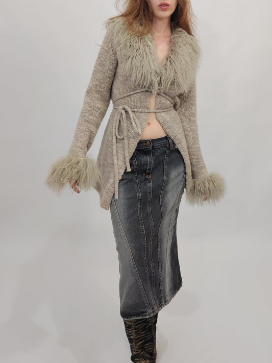 Penny Pull Vintage Mongolia Cardigan