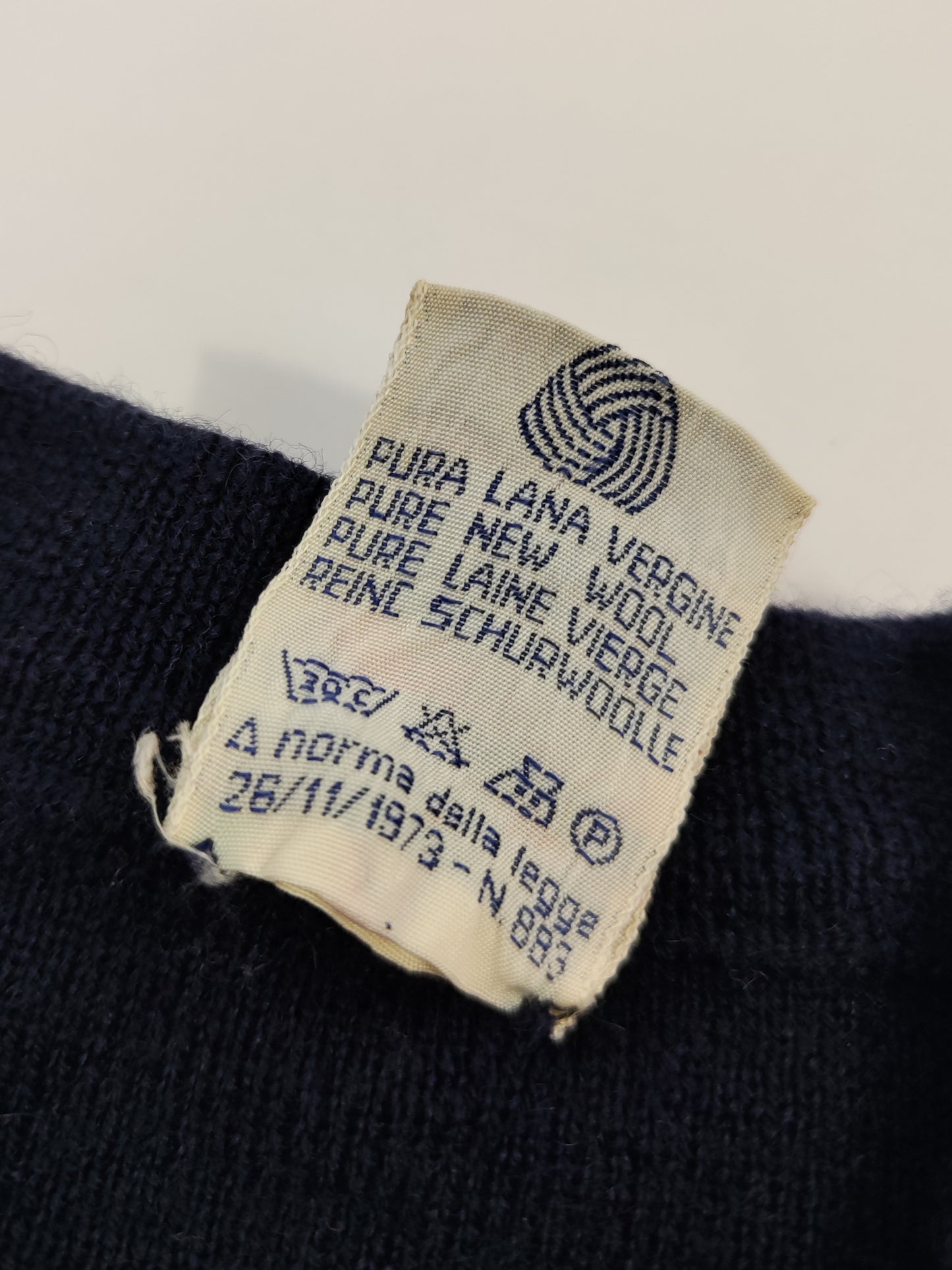 '70s Pure New Wool Pullover