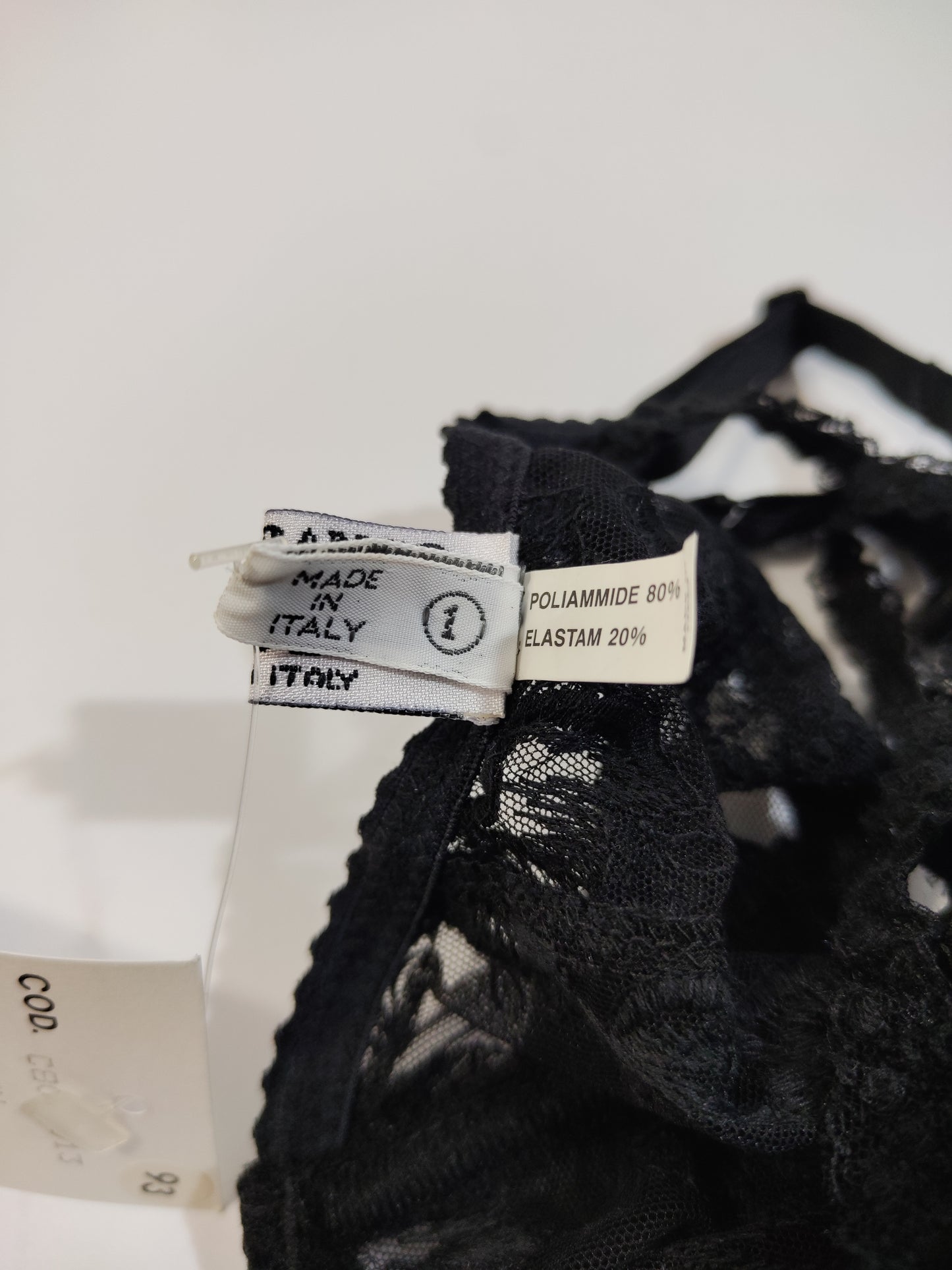 Archive - Gianfranco Ferré Lace Bodysuit - Deadstock (BLACK)
