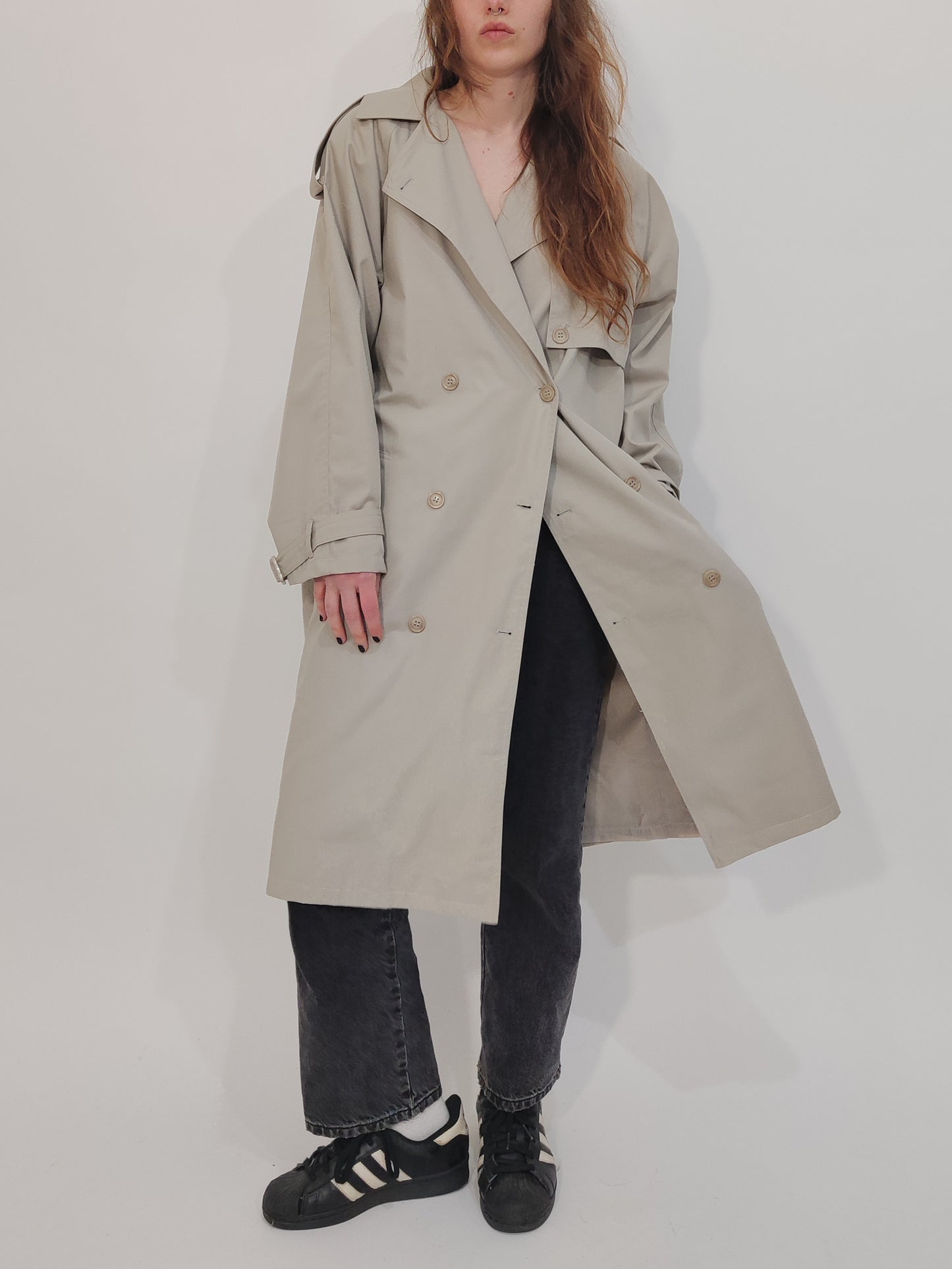 '80s Vintage Trench
